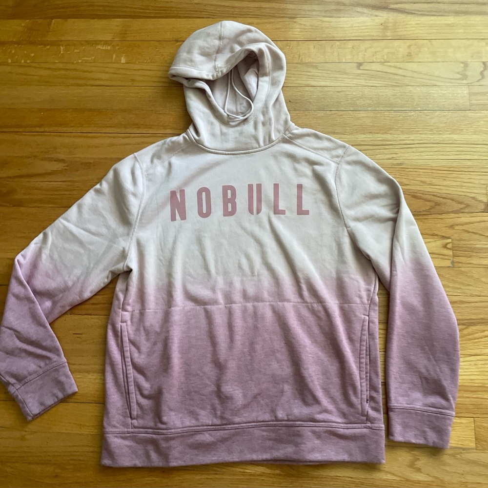 NoBull ombré hoodie size large B01